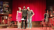 Protagonistas da obra de teatro Protagonistas da obra de teatro